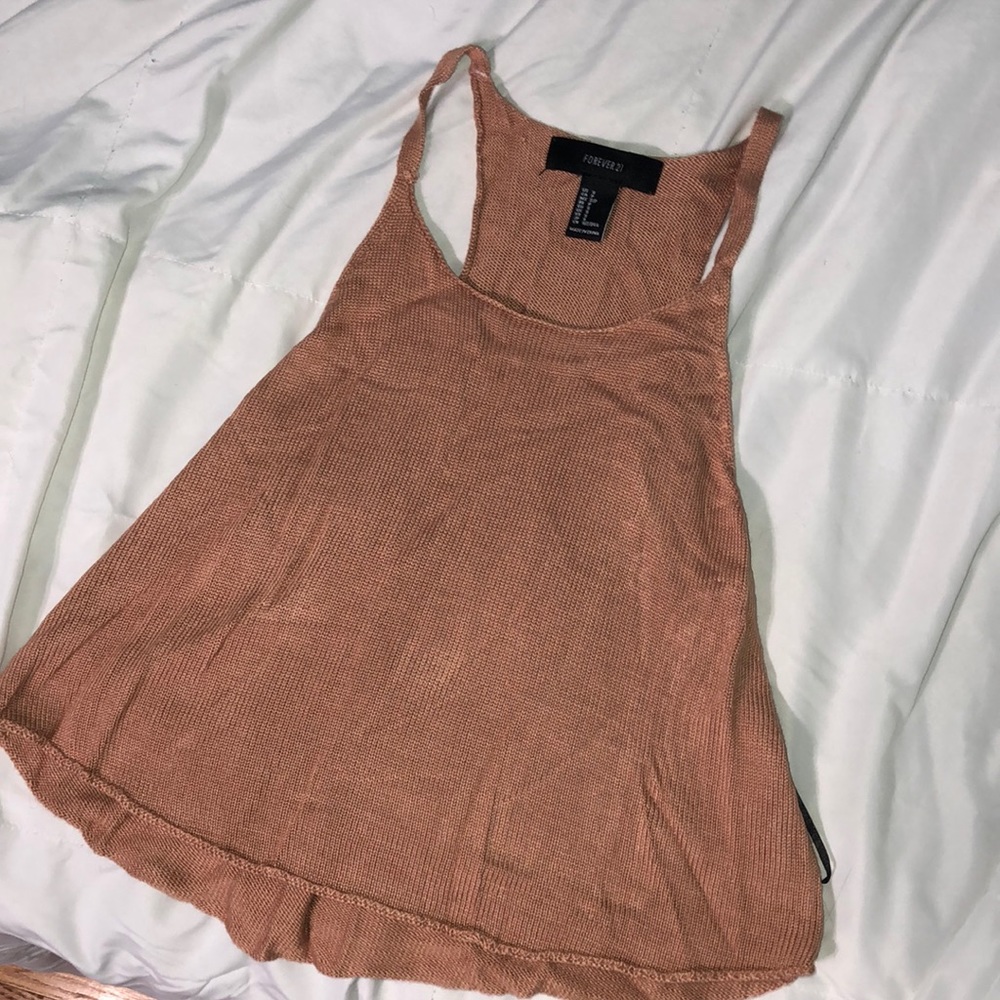 Knit tank top